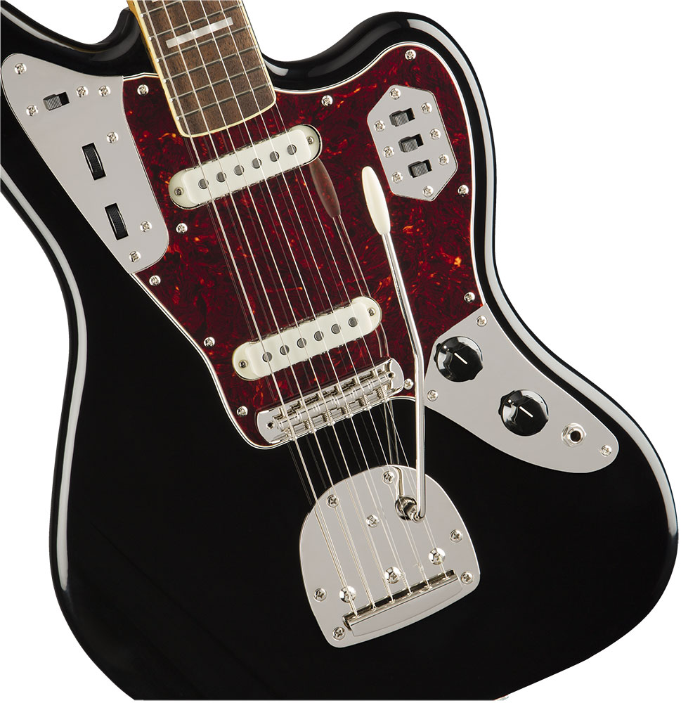 Squier Classic Vibe ’70s Jaguar BLK LRL エレキギター