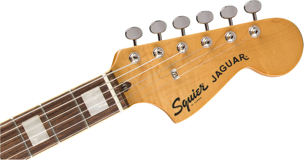 Squier Classic Vibe '70s Jaguar SFG LRL エレキギター ヘッド