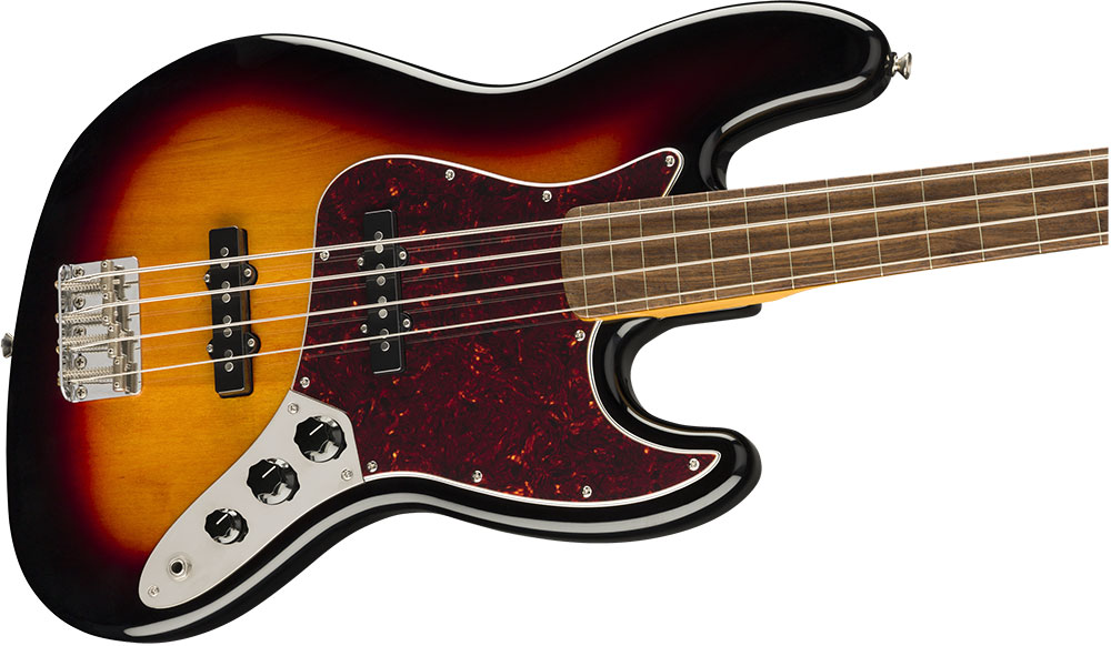 Squier Classic Vibe '60s Jazz Bass Fretless 3TS LRL エレキベース