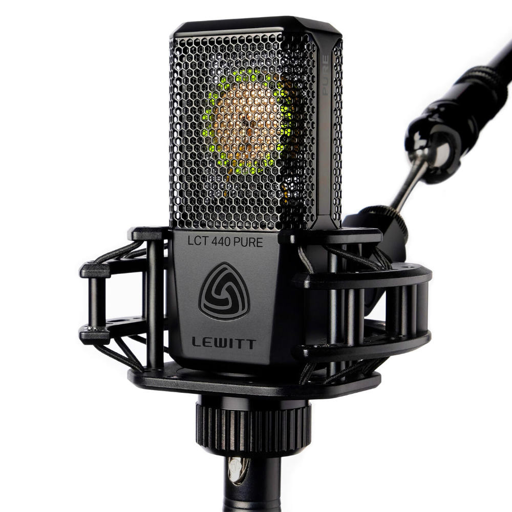 LEWITT ルーイット LCT 440 PURE 単一指向性 コンデンサーマイク 本体画像 斜め