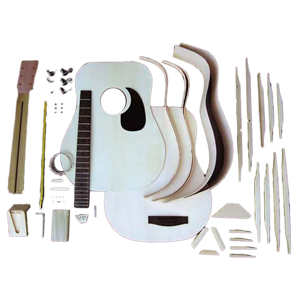 HOSCO GR-KIT-D3 フォークギター アコースティックギター組み立てキット 付属品の画像