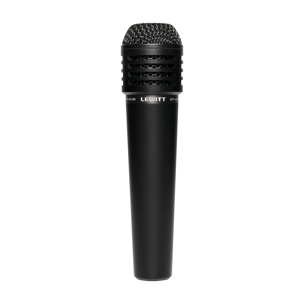 LEWITT ルーイット MTP 440 DM 単一指向性 ダイナミックマイク スネア 管楽器 アンプ用 正面