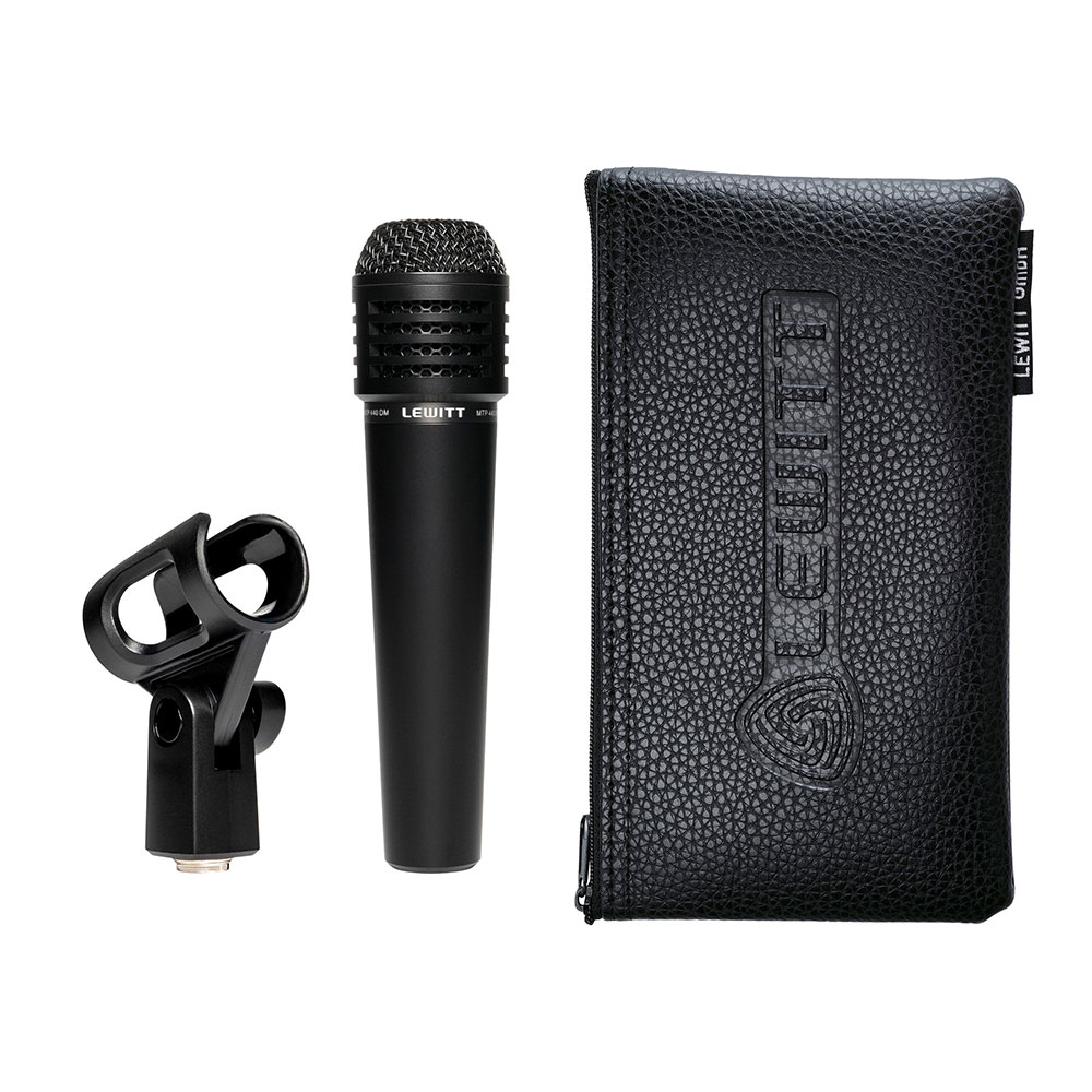 LEWITT ルーイット MTP 440 DM 単一指向性 ダイナミックマイク スネア 管楽器 アンプ用 付属品