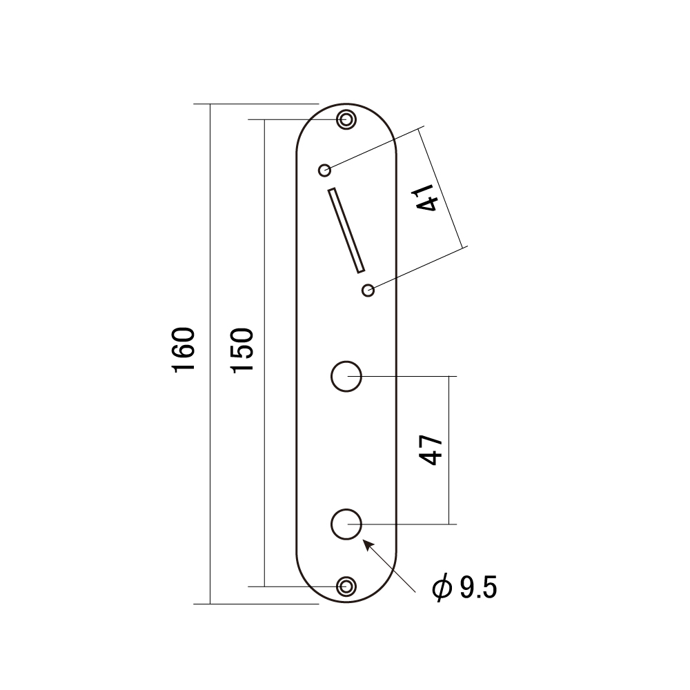 goldo CPT4C コントロールプレート クローム サイズ詳細