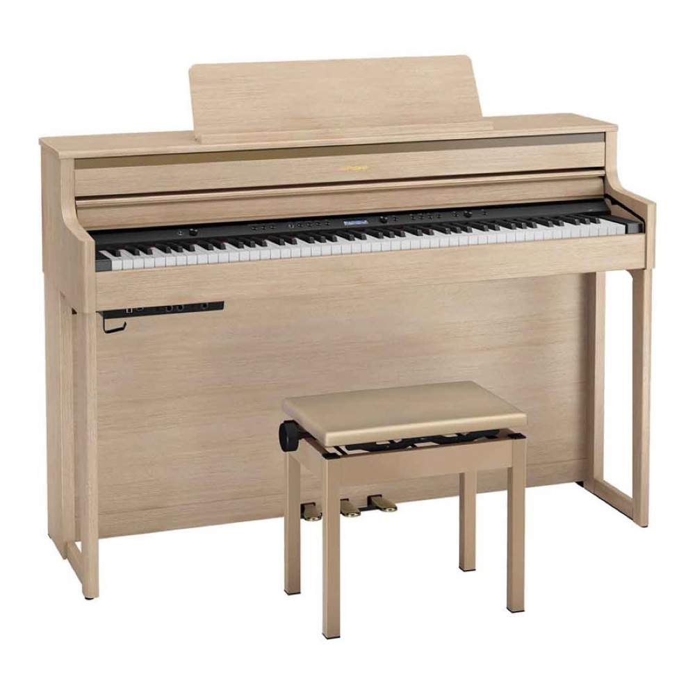 ROLAND HP704-LAS 電子ピアノ 高低自在椅子付き ライトオーク 【組立設置無料サービス中】