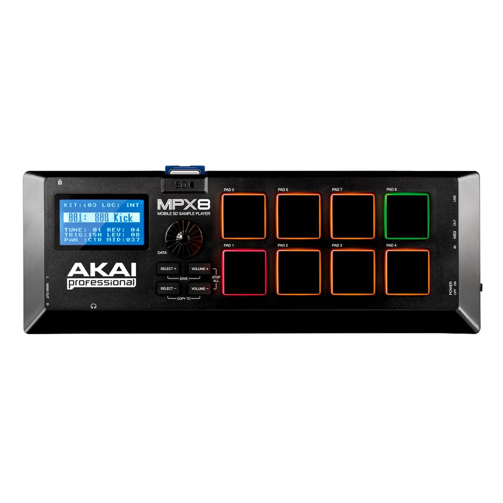 AKAI Professional MPX8 サンプルプレーヤー