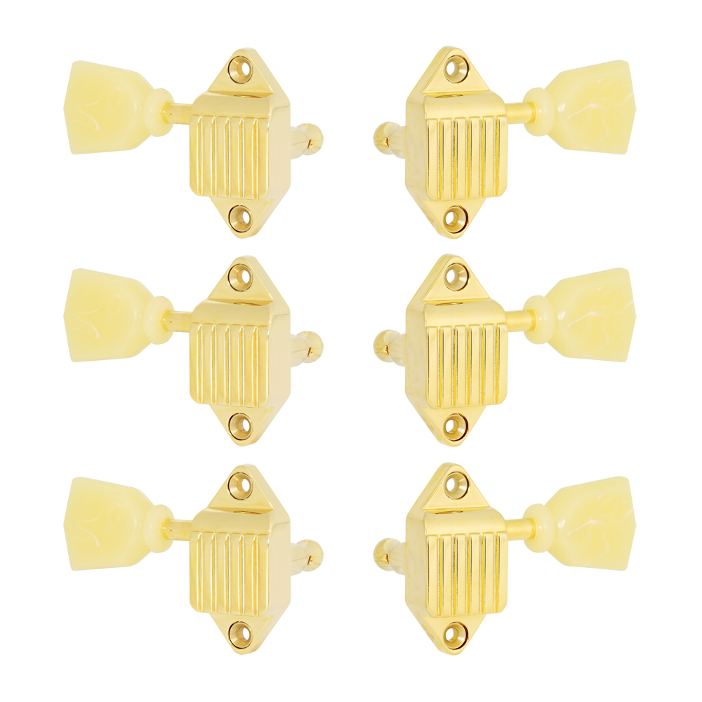 goldo MWT3PG Waffle Back Tuner ギターペグ ゴールド