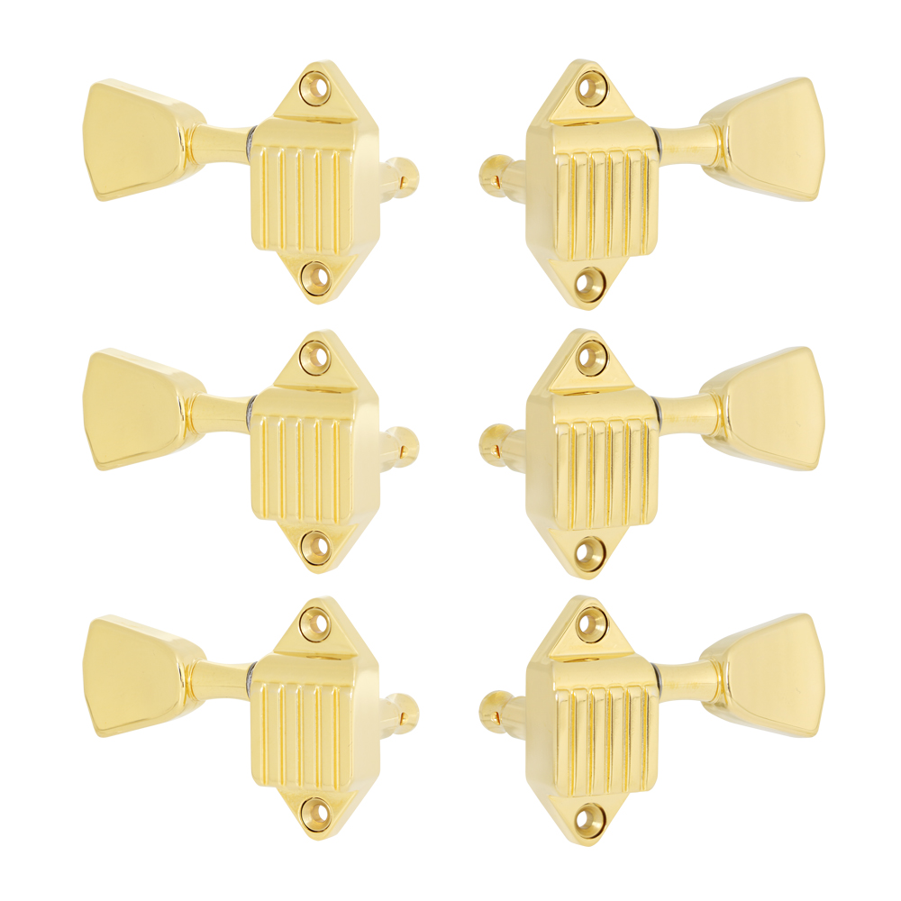 goldo MWTM3G Waffle Back Tuner ギターペグ ゴールド