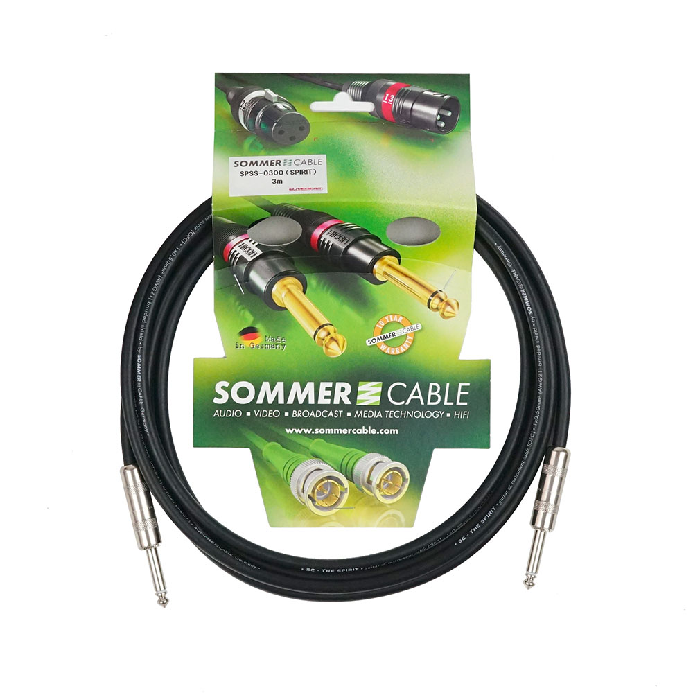SOMMER CABLE SPSS-0300 SC-SPIRITシリーズ SS 3M 楽器用ケーブル