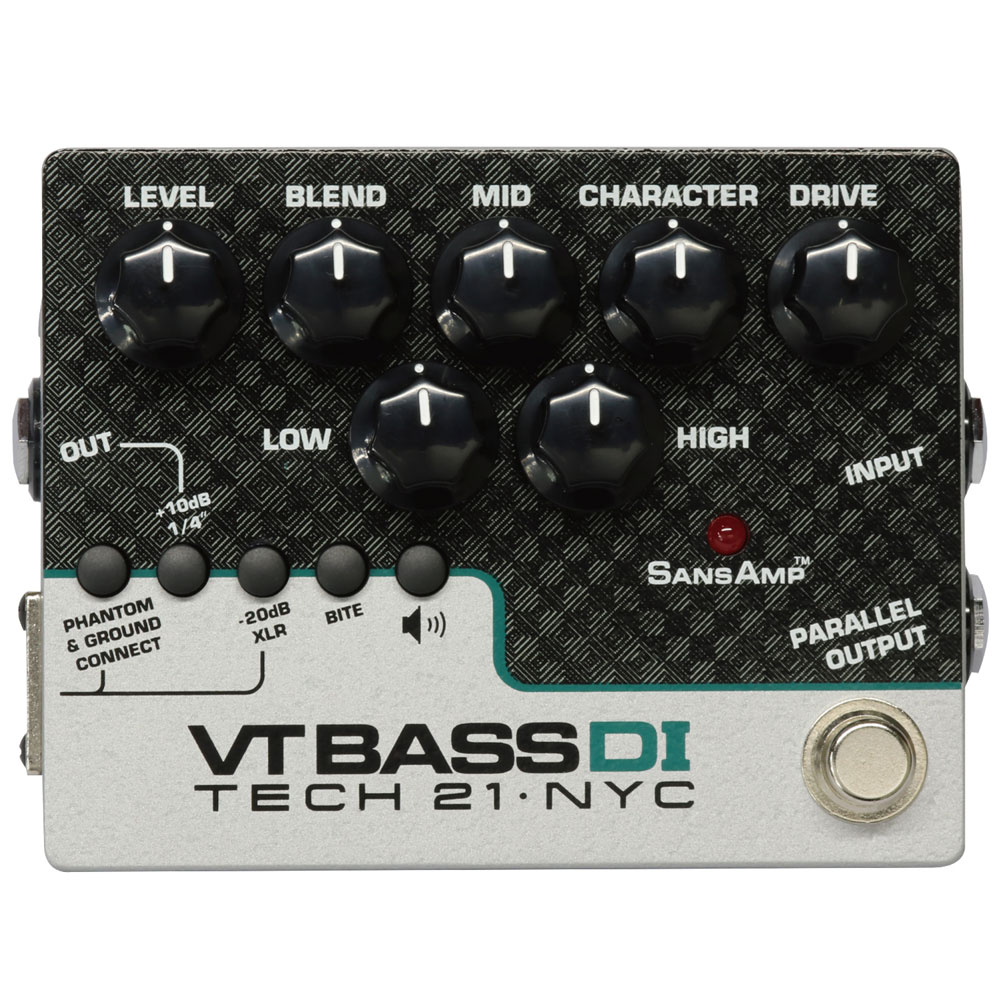 TECH21 SansAmp VT Bass DI ベース用アンプシミュレーター DI