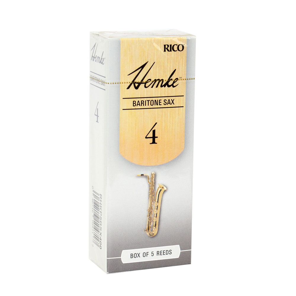 D’Addario Woodwinds/RICO LRICHMBS4 ヘムケ バリトンサクソフォンリード [4] ファイルドカット