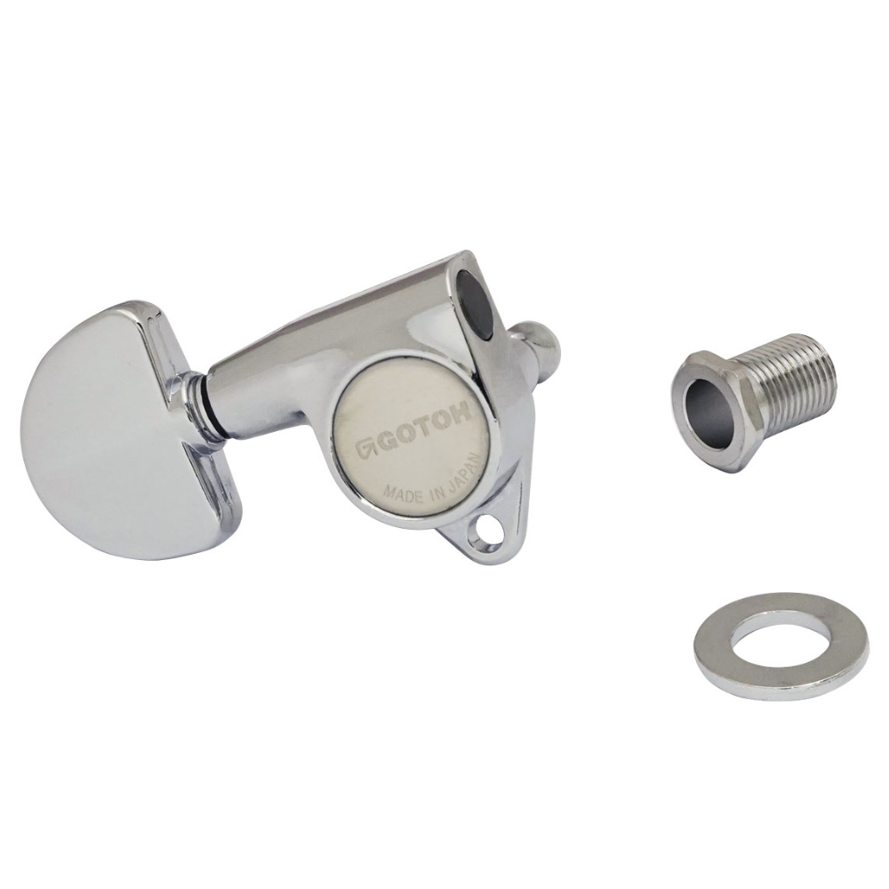 SCUD 05182C-BR 1弦側 グローバータイプ クローム バルク ペグ