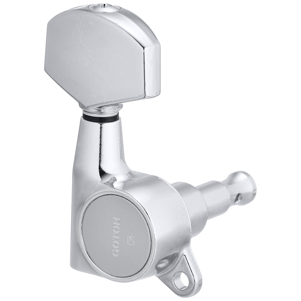 SCUD 07202C-BL 6弦側 シャーラータイプ クローム バルク ペグ