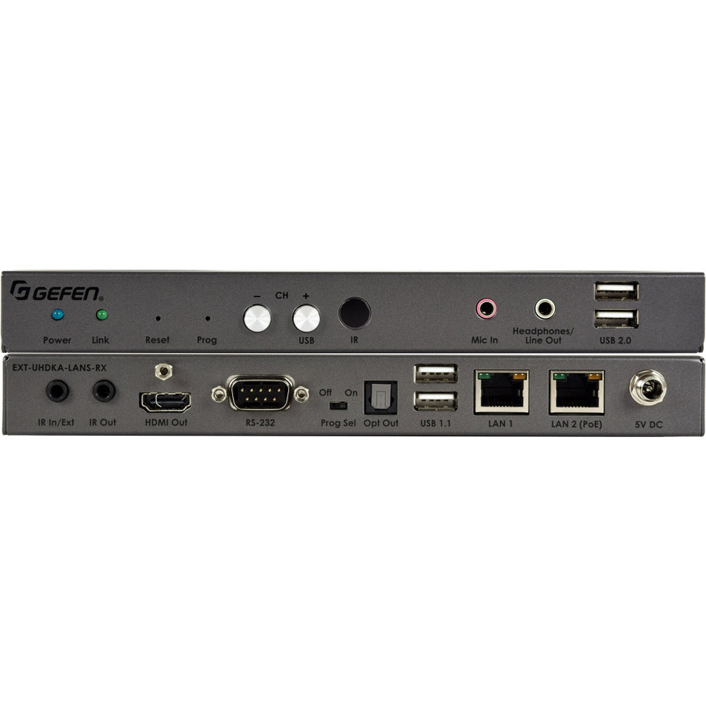 新作ウエア GEFEN EXT-HD2IRS-LAN-RX HDMI延長機 受信機 PC周辺機器 ...