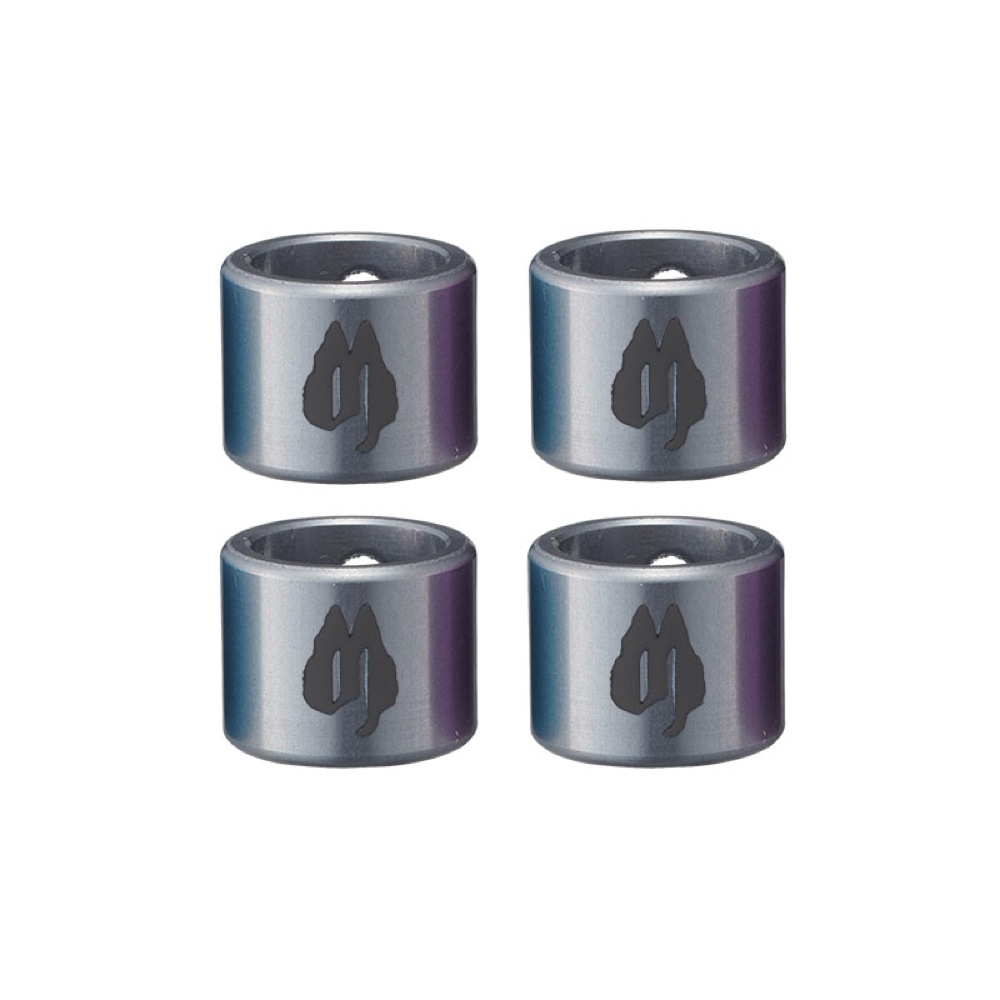 Free The Tone SLC-5AS-GU-4P CU-5050用ソルダーレスプラグ用アルミキャップ Sプラグ用 ガンメタ 4個入り