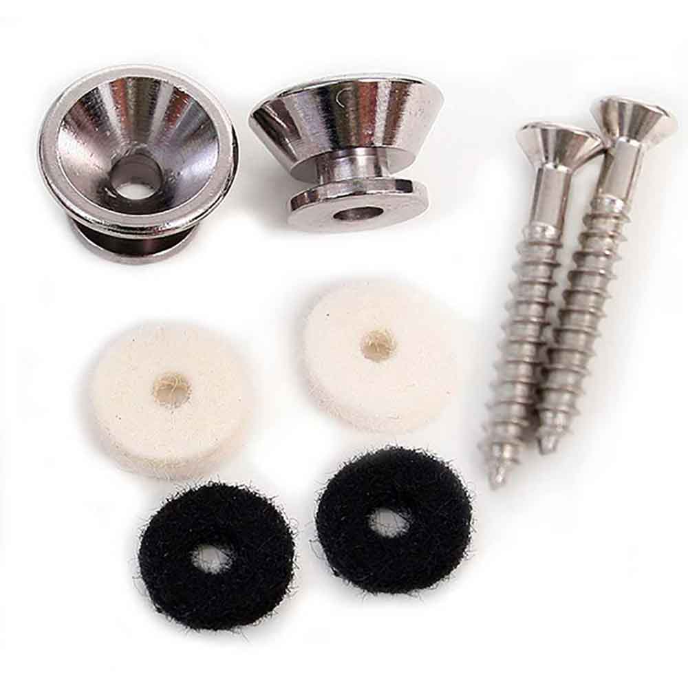 Fender American Standard Series Strap Buttons Chrome ストラップボタ