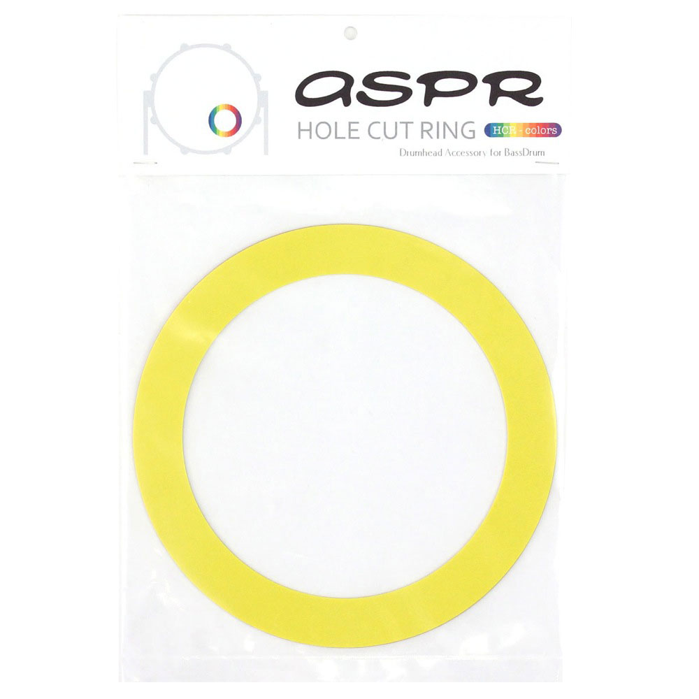 ASPR(アサプラ) HOLE CUT RING HCRYL Yellow ホールカットリング