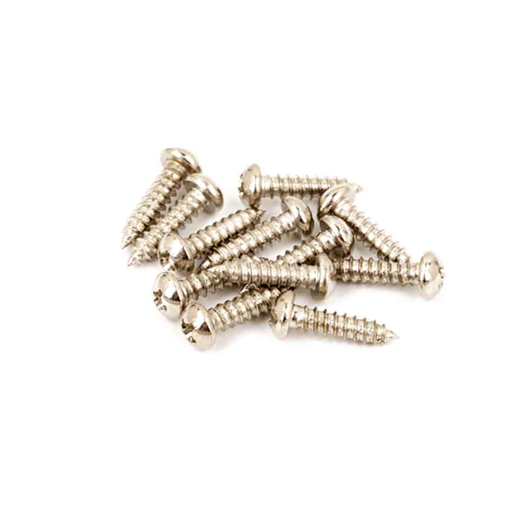 Fender Pure Vintage Tuning Machine Mounting Screws Nickel-Plated 12 スクリュー