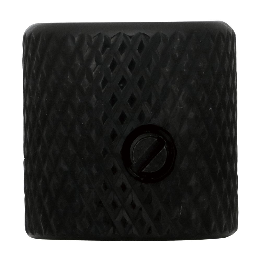 SCUD HK-MKFB フラットトップ ミリサイズ ブラック メタルノブ