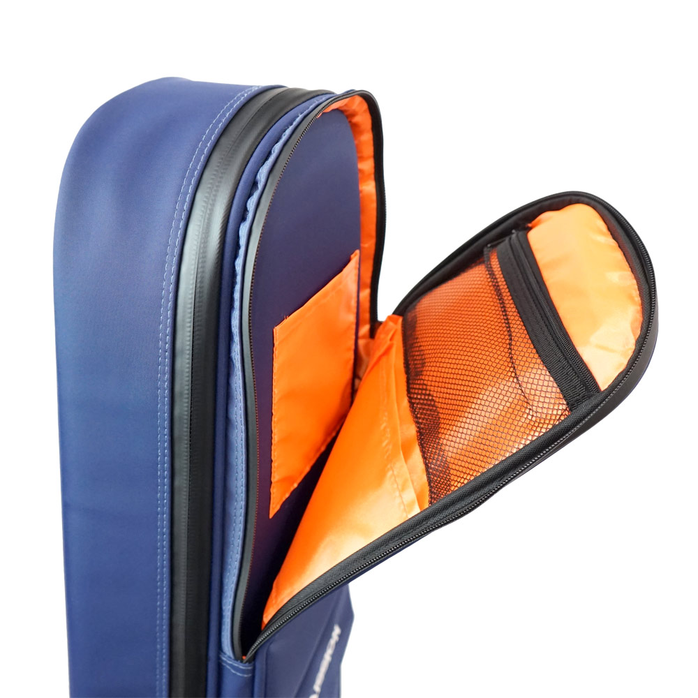 REAL MISSION Venus 08-E Blue 防水 エレキギターケース 収納ポケット画像