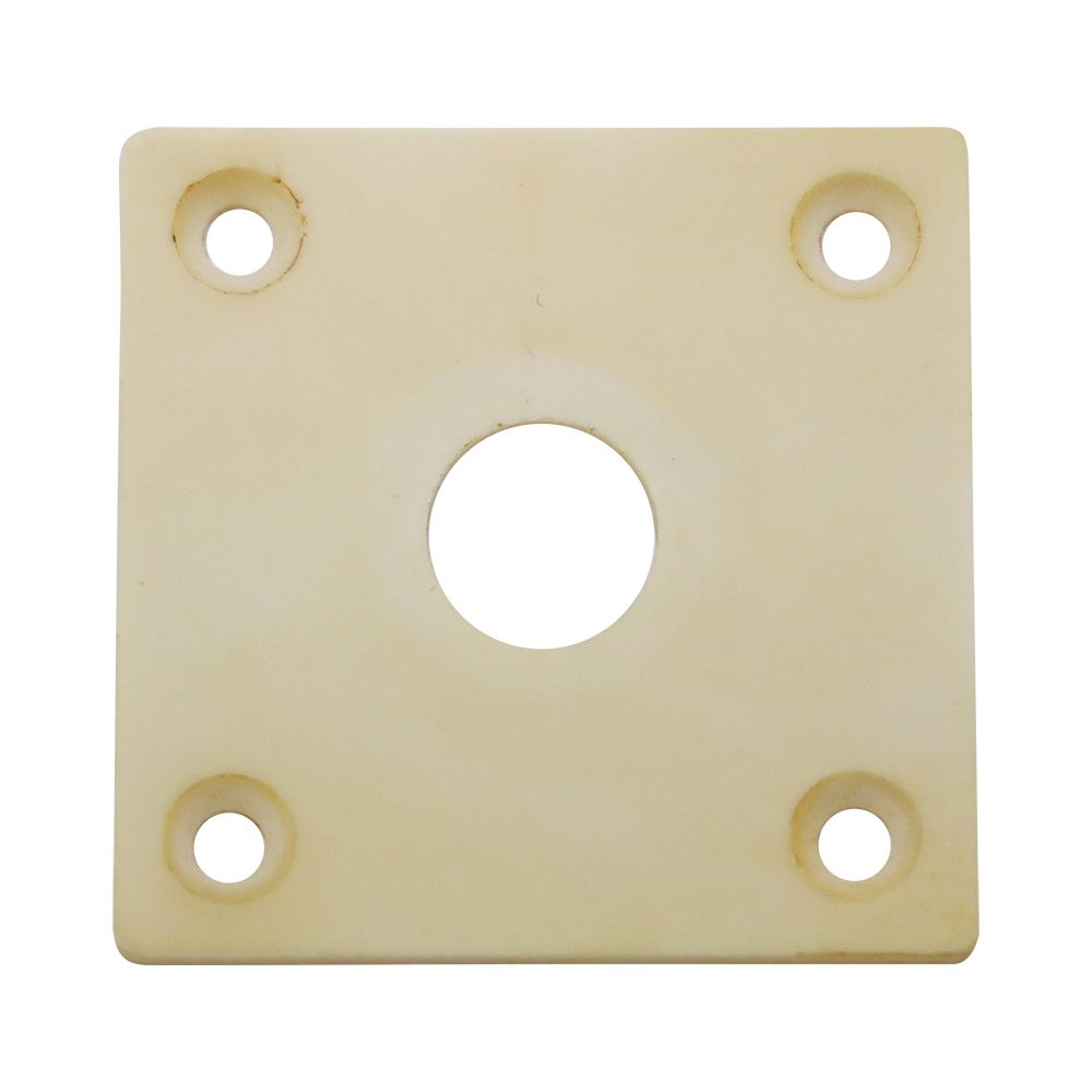 SCUD LP-100RLI ライトアイボリー スクエア レリック サイドジャックプレート