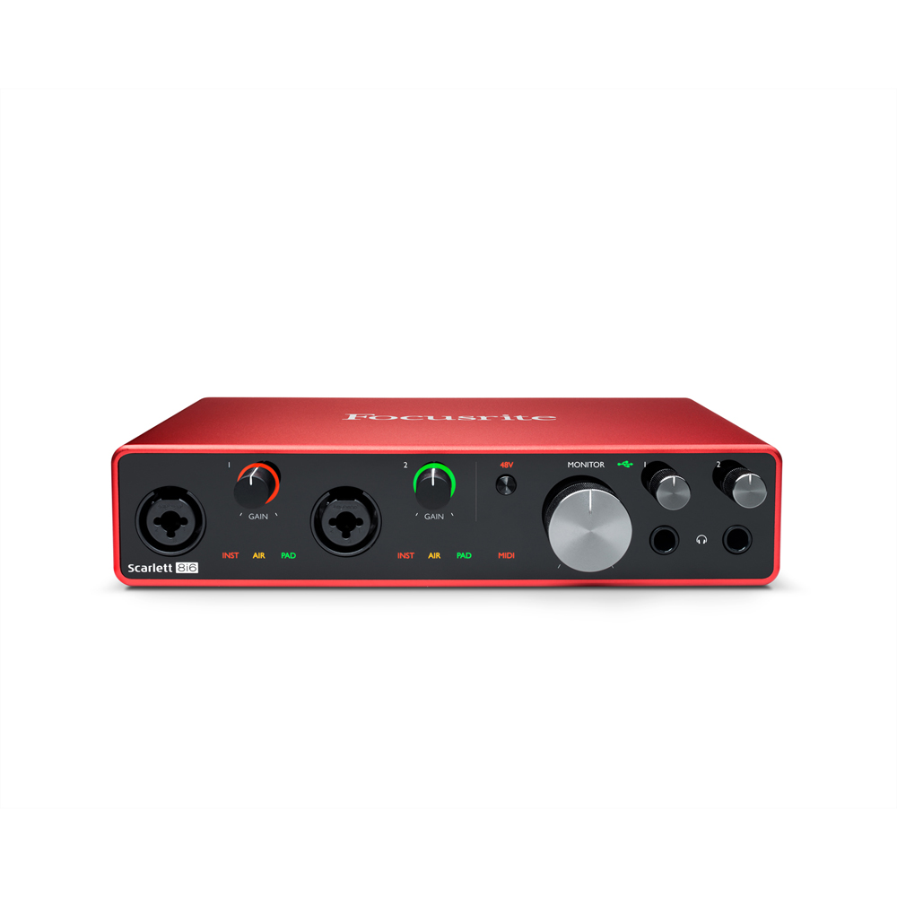 Focusrite Scarlett 8i6 3rd Gen オーディオインターフェイス