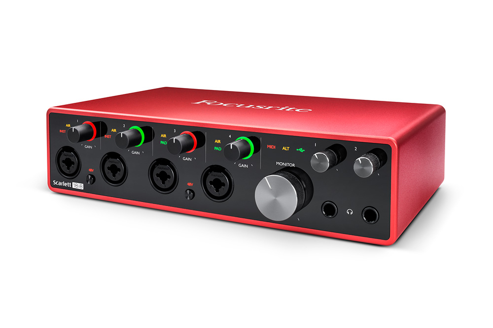 新品 Focusrite Scarlett 18i8 オーディオインターフェイス Amazon.co.jp: Focusrite Scarlett 18i8 3rd Gen オーディオ