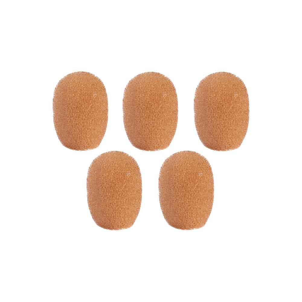 SHURE RPM40WS/C ラべリア/ヘッドセットマイクロホン用 交換パーツ フォームウィンドスクリーン 5個セット