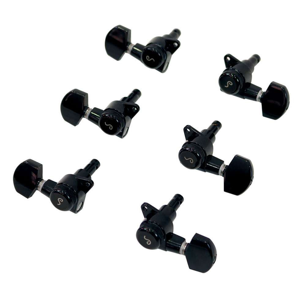 SCHALLER M6 135 Locking BC 3L3R ギター用ペグ 6個セット 全体画像