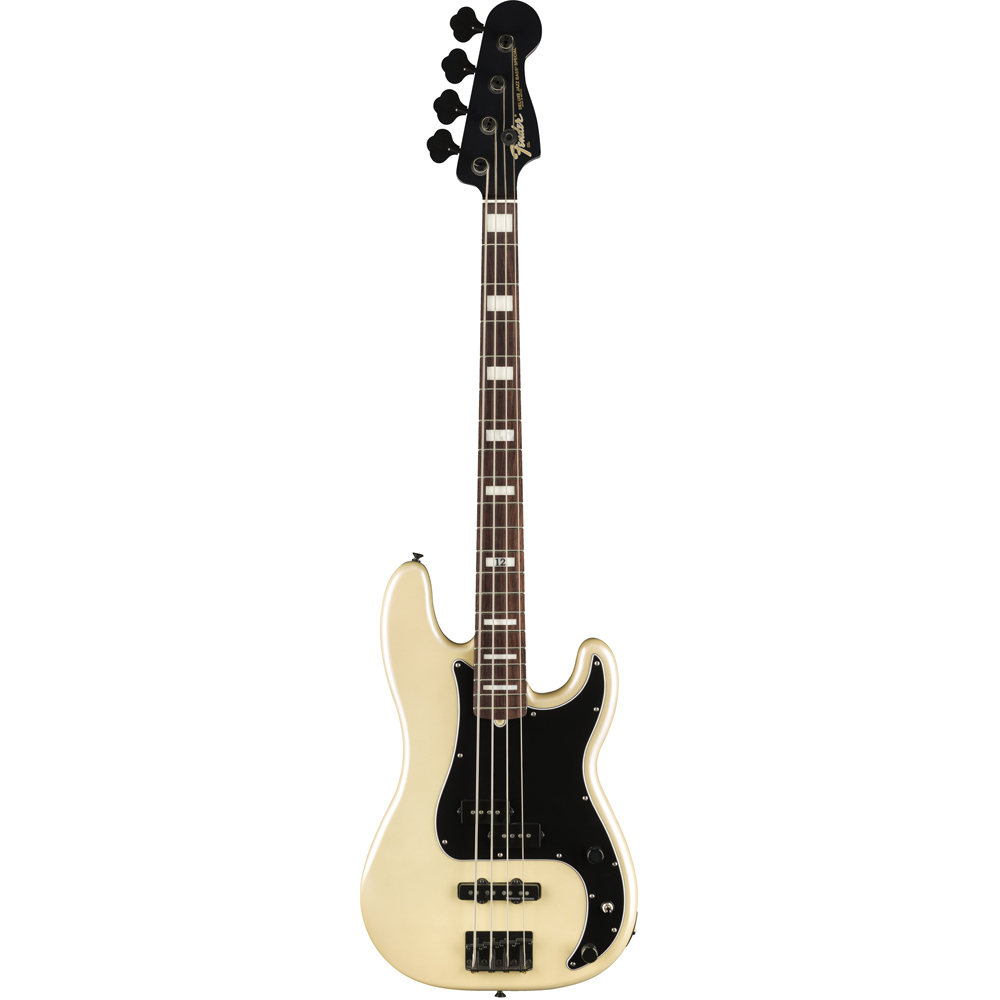 Duff　McKagan　White　Bass　エレキベース(フェンダー　Precision　Deluxe　RW　フェンダー　Pearl　ダフ・マッケイガンモデル)　Fender　ガンズアンドローゼズ　web総合楽器店