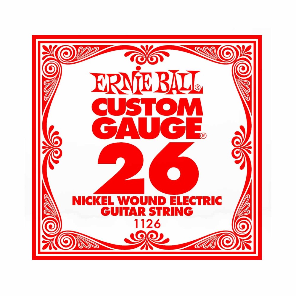 ERNIE BALL 1126 NICKEL WOUND 026 ギター用バラ弦