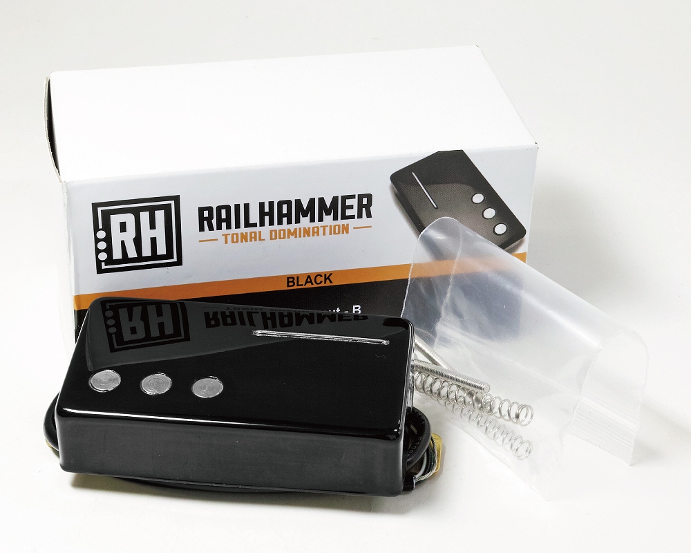 Railhammer Pickups Nuevo 90 Bridge Black ピックアップ