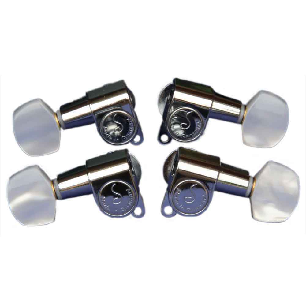 SCHALLER M6 mini CH No.4 2L2R ウクレレ用ペグ 4個セット