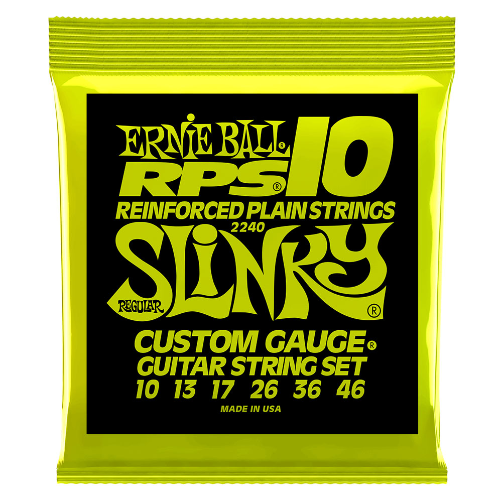 ERNIE BALL 2240 Regular Slinky RPS Nickel Wound 10-46 Gauge エレキギター弦