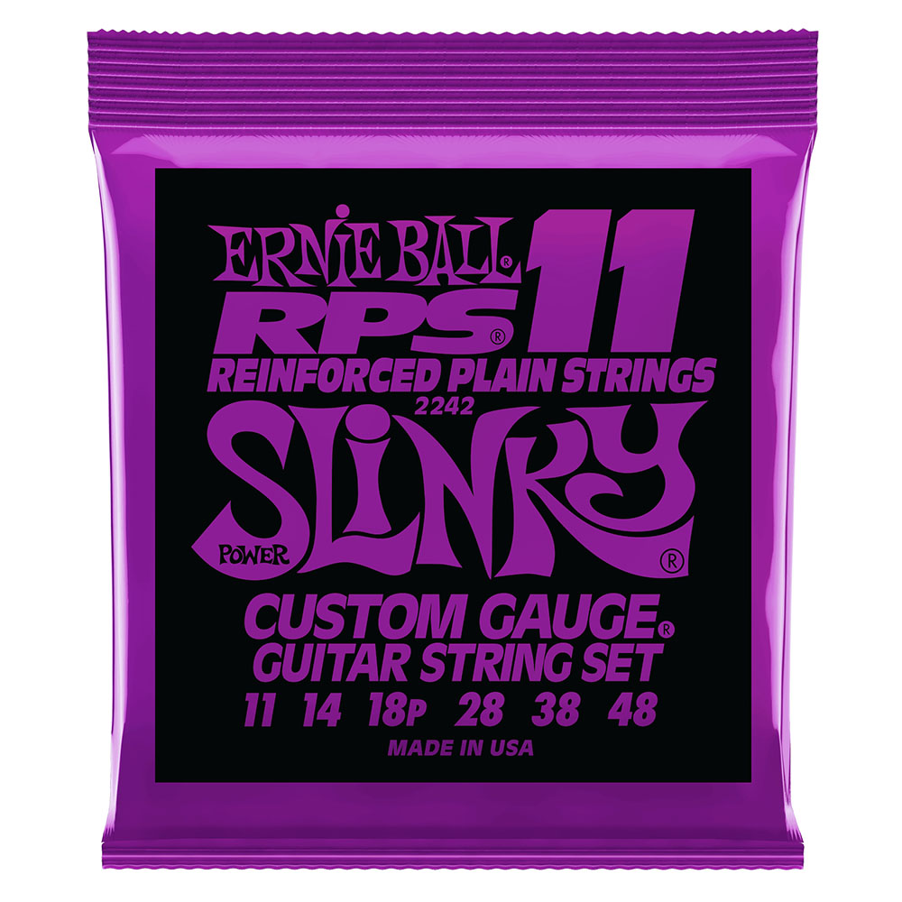 ERNIE BALL 2242 Power Slinky RPS Nickel Wound 11-48 Gauge エレキギター弦
