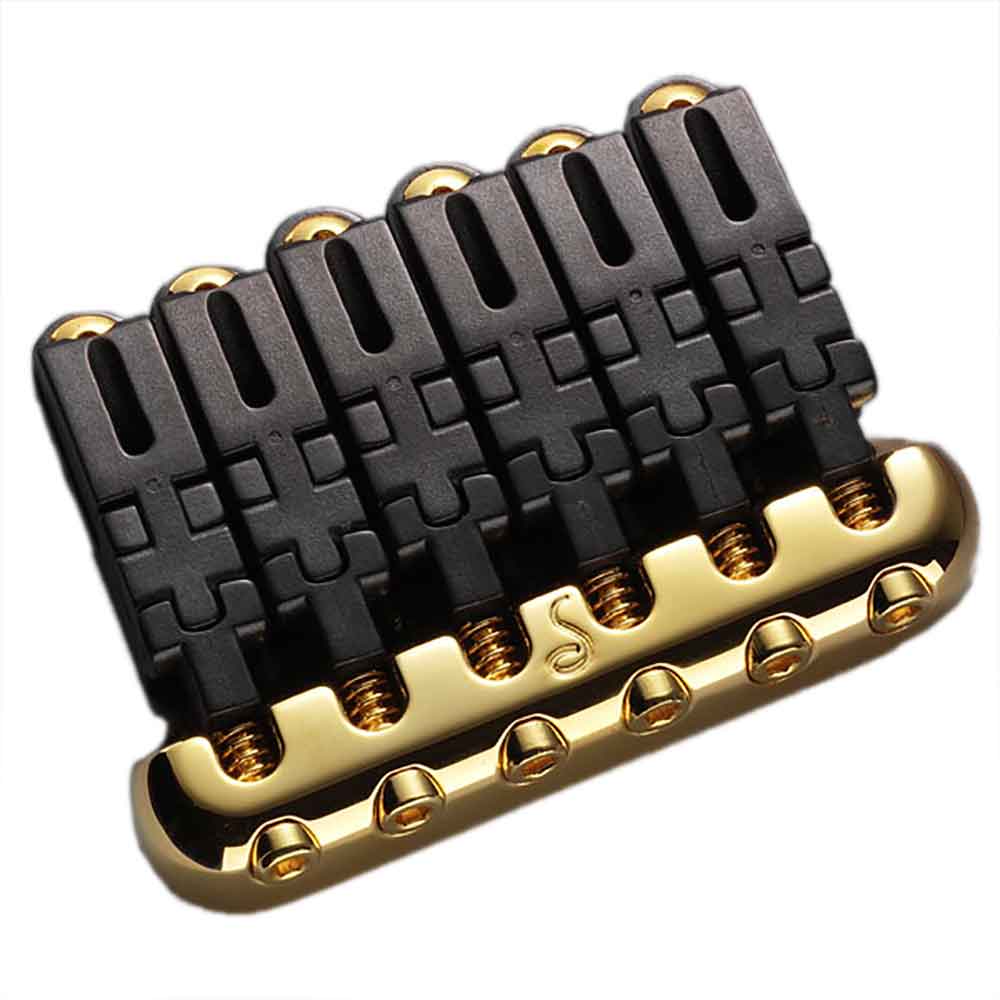 SCHALLER ( シャーラー ) 3D-6 Black　ギター　ブリッジ SCHALLER ( シャーラー ) 3D-6 Black ギター ブリッジ