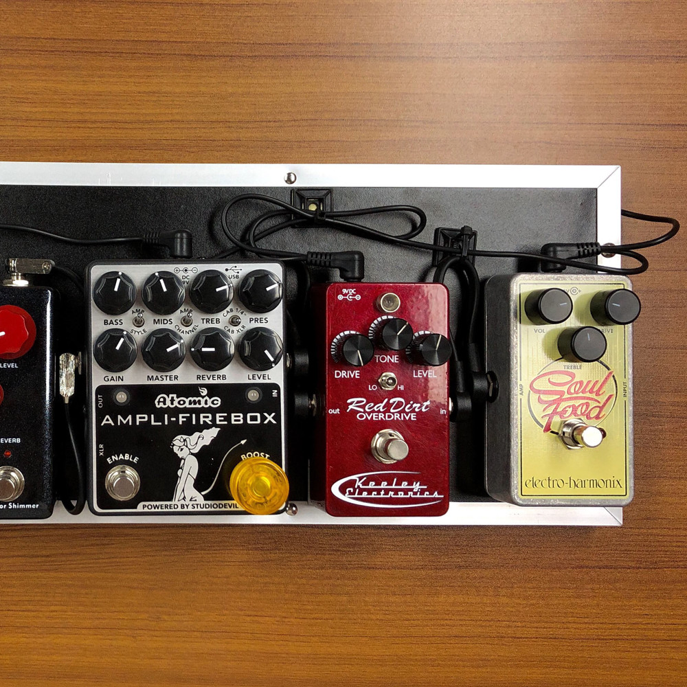 IVU Creator POK-01 ペダルボード オーガナイザーキット ケーブルタイ使用例画像3