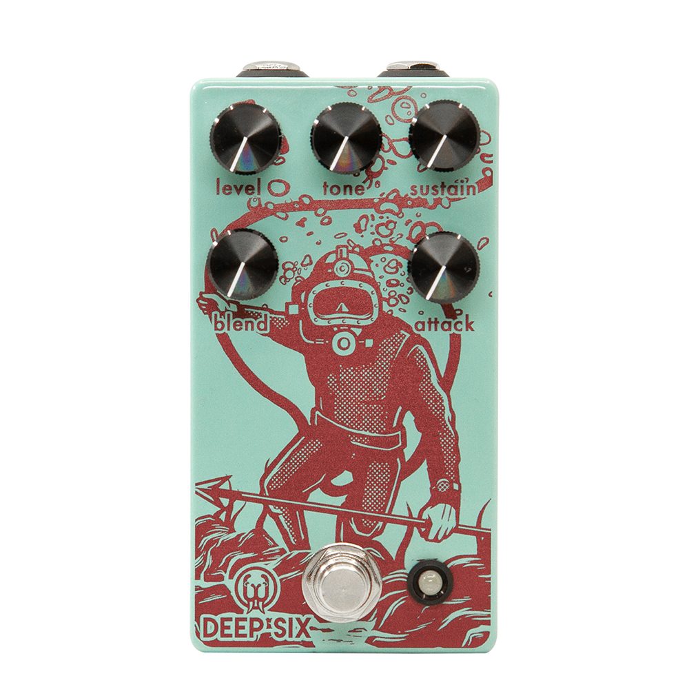 ギター WALRUS AUDIO DEEP SIX V3 WALRUS AUDIO WAL-DEEP/V3 Deep Six V3 コンプレッサー ギター