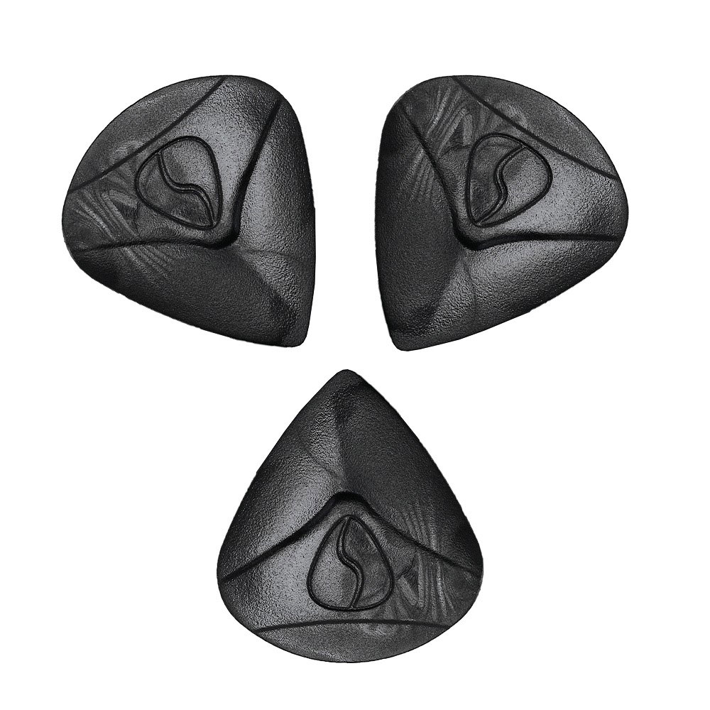 Anatomy of Sound Bikini Jazz 3-pack ebony Rigid ギターピック 3枚セット