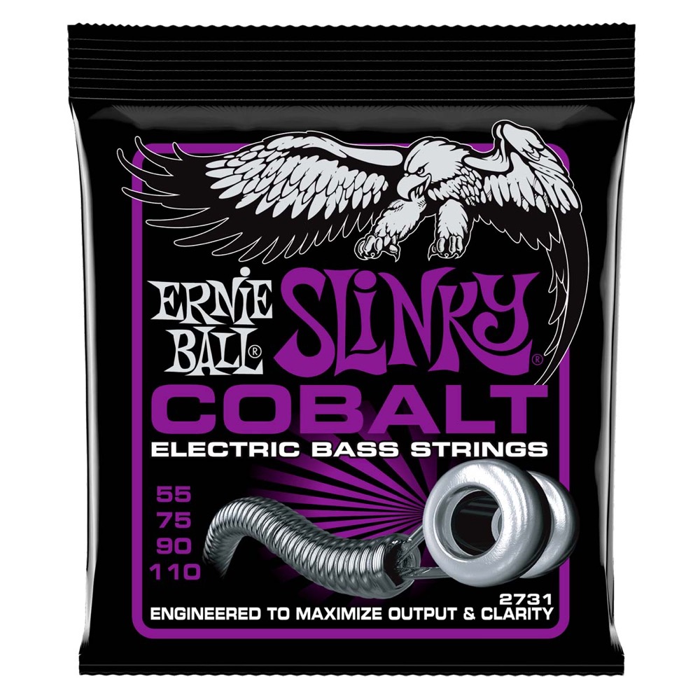 ERNIE BALL 2731 Power Slinky Cobalt 55-110 Gauge エレキベース弦