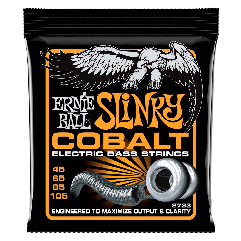 ERNIE BALL 2733 Hybrid Slinky Cobalt 45-105 Gauge エレキベース弦