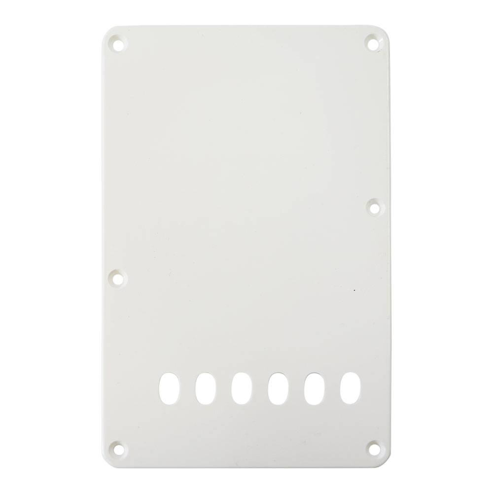 SCUD P-105P 11.2mmピッチ トレモロ用 エイジドホワイト バックプレート