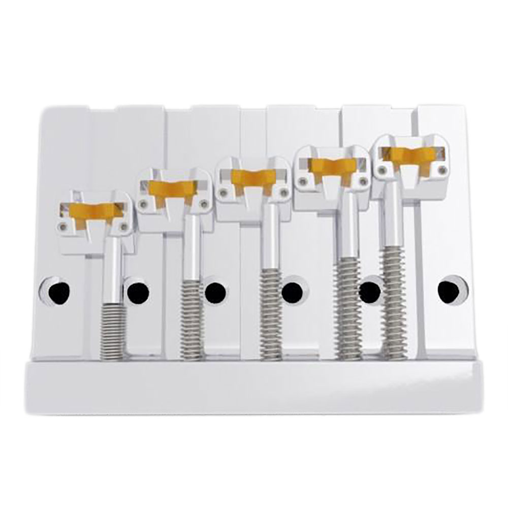 HIPSHOT HB6Y3/8Chrom 5弦ベースペグ HIPSHOT KickAss-5C 5弦ベース用 ブリッジ(ヒップショット