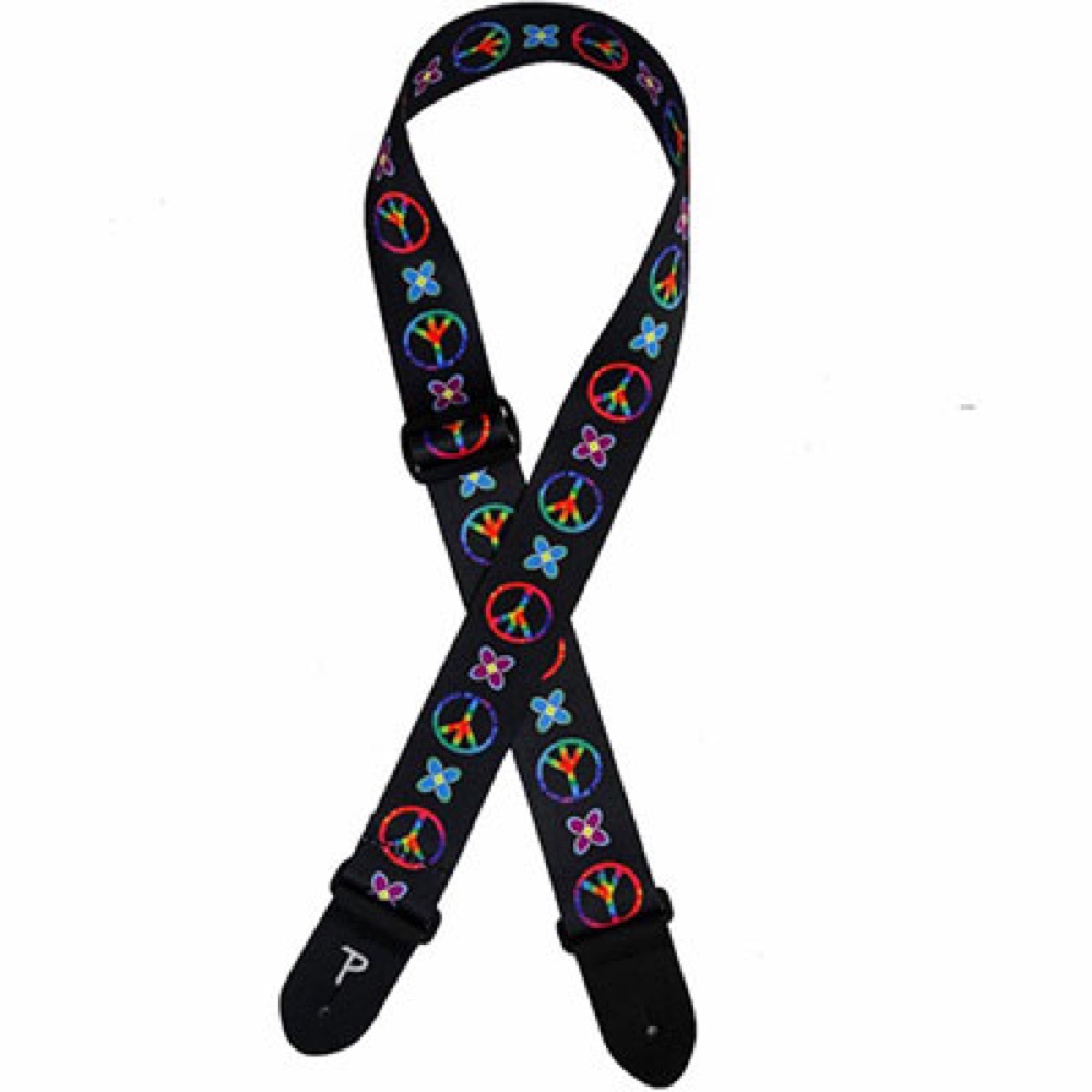 Perri’s LPCP-6798 2" POLYESTER HIPPY COLLECTION ギターストラップ