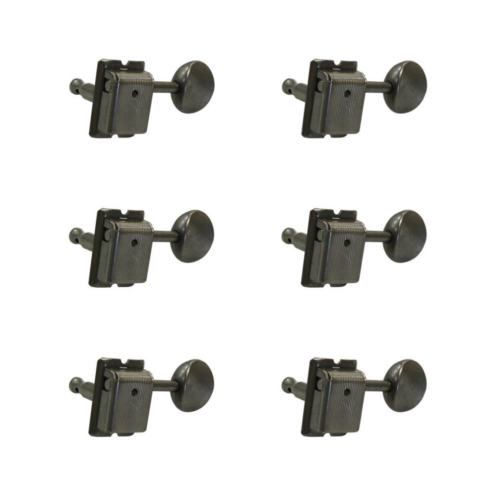 SCUD 2103ANS 6L ニッケル クルーソンタイプ レリック仕様 ギターペグ