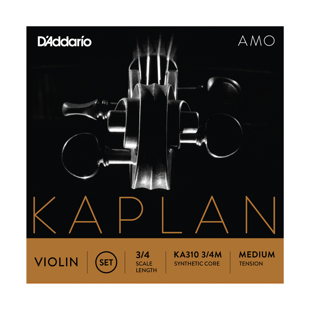 D’Addario KA310 1/4M Kaplan Amo Violin String Set 1/4 Scale Medium Tension　バイオリン弦セット 1/4スケール