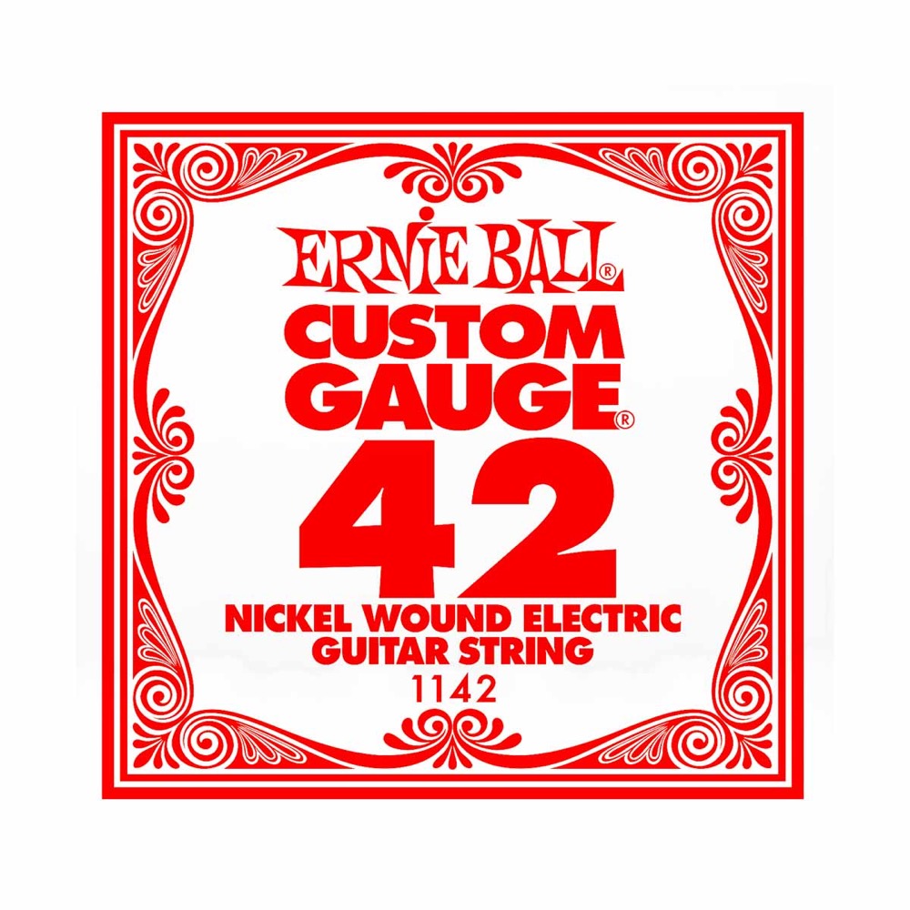 ERNIE BALL 1142 NICKEL WOUND 042 エレキギター用バラ弦