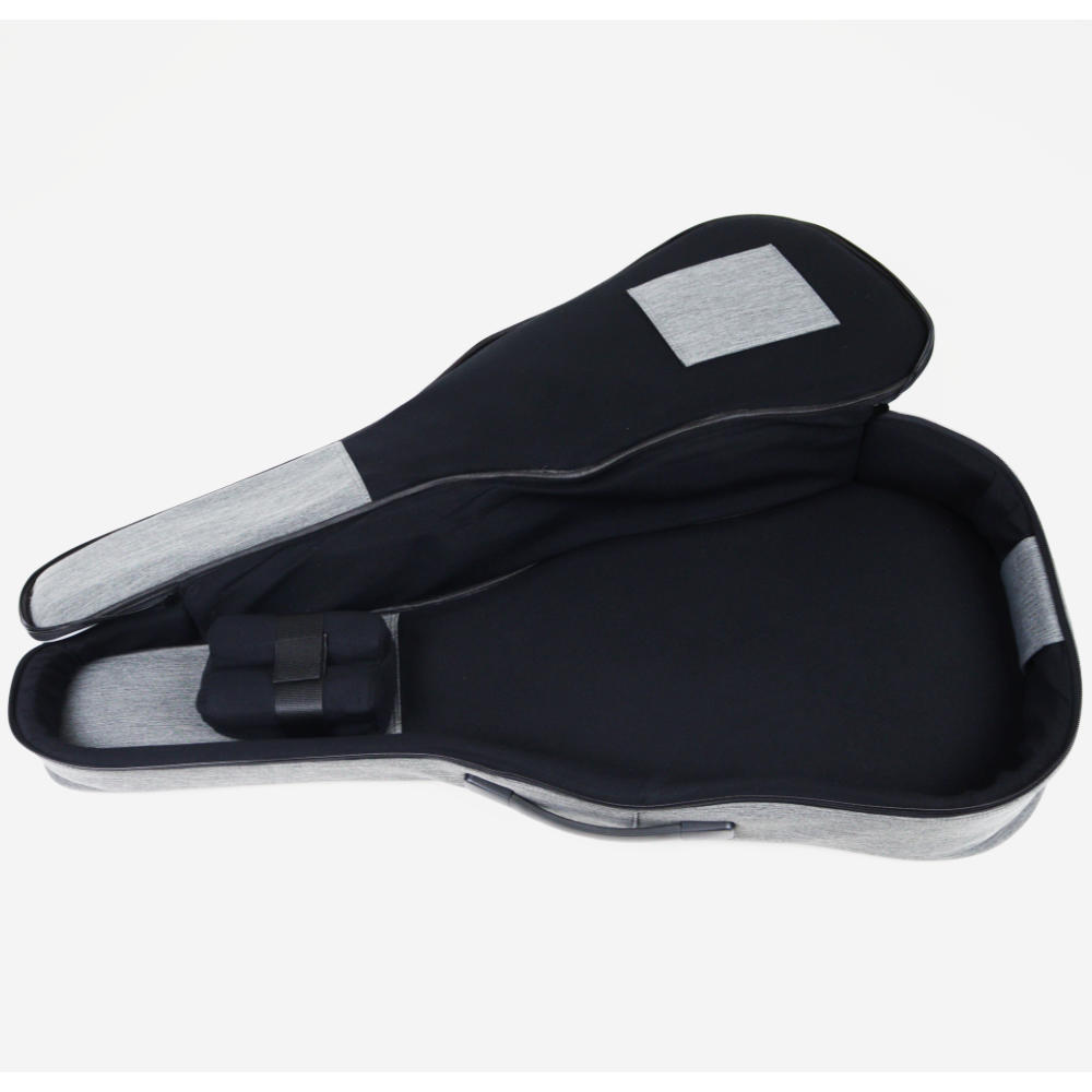Kavaborg KAG950F Acoustic Guitar Case Dark Grey アコギケース ケース内部
