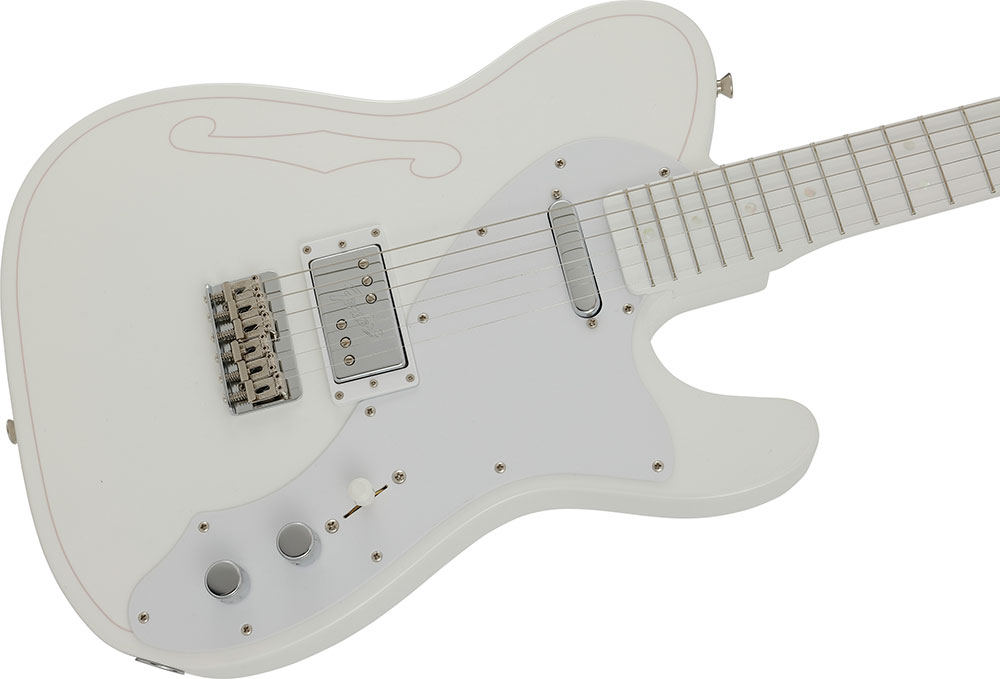 Fender Made in Japan SILENT SIREN Telecaster Maple Fingerboard Arctic White エレキギター