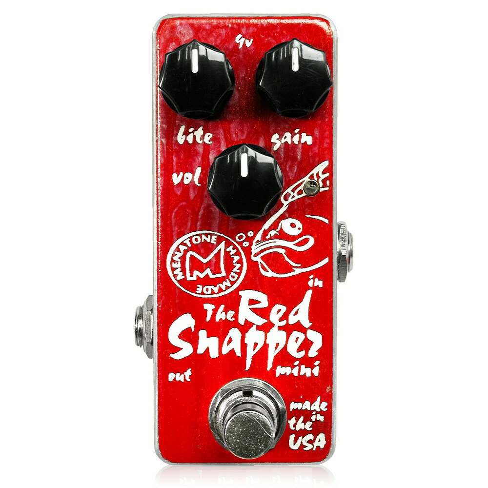 Menatone Red Snapper Mini オーバードライブ ギターエフェクター